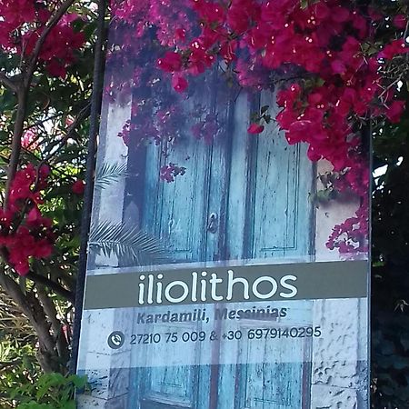 Iliolithos Rooms Kardamýli Eksteriør bilde